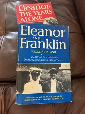 Eleanor and Franklin by Joseph P. Lash - Blue Hardcover Books